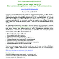 Organizzazione AIUCD2013<br /><br />
